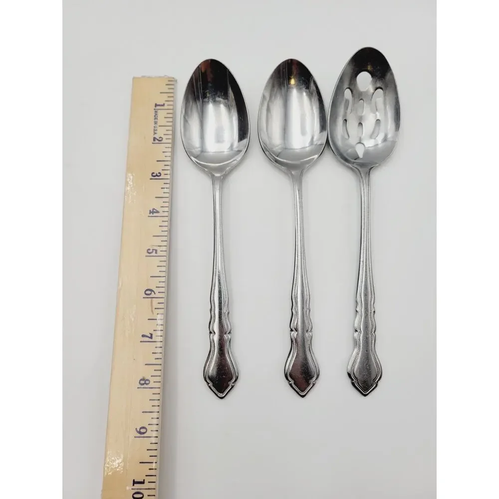 Rebacraft Carriage (Stainless) by Reed & Barton Serving Pieces Set 3 VTG